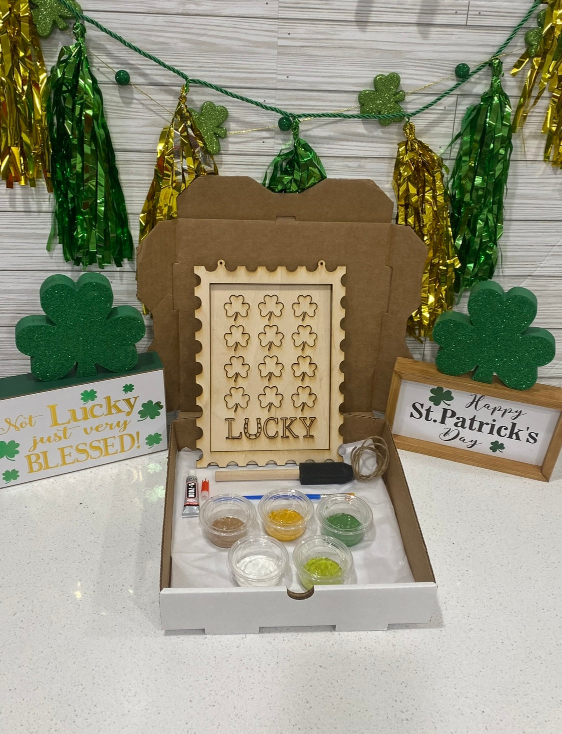 DIY Lucky Stamp Craft Kit