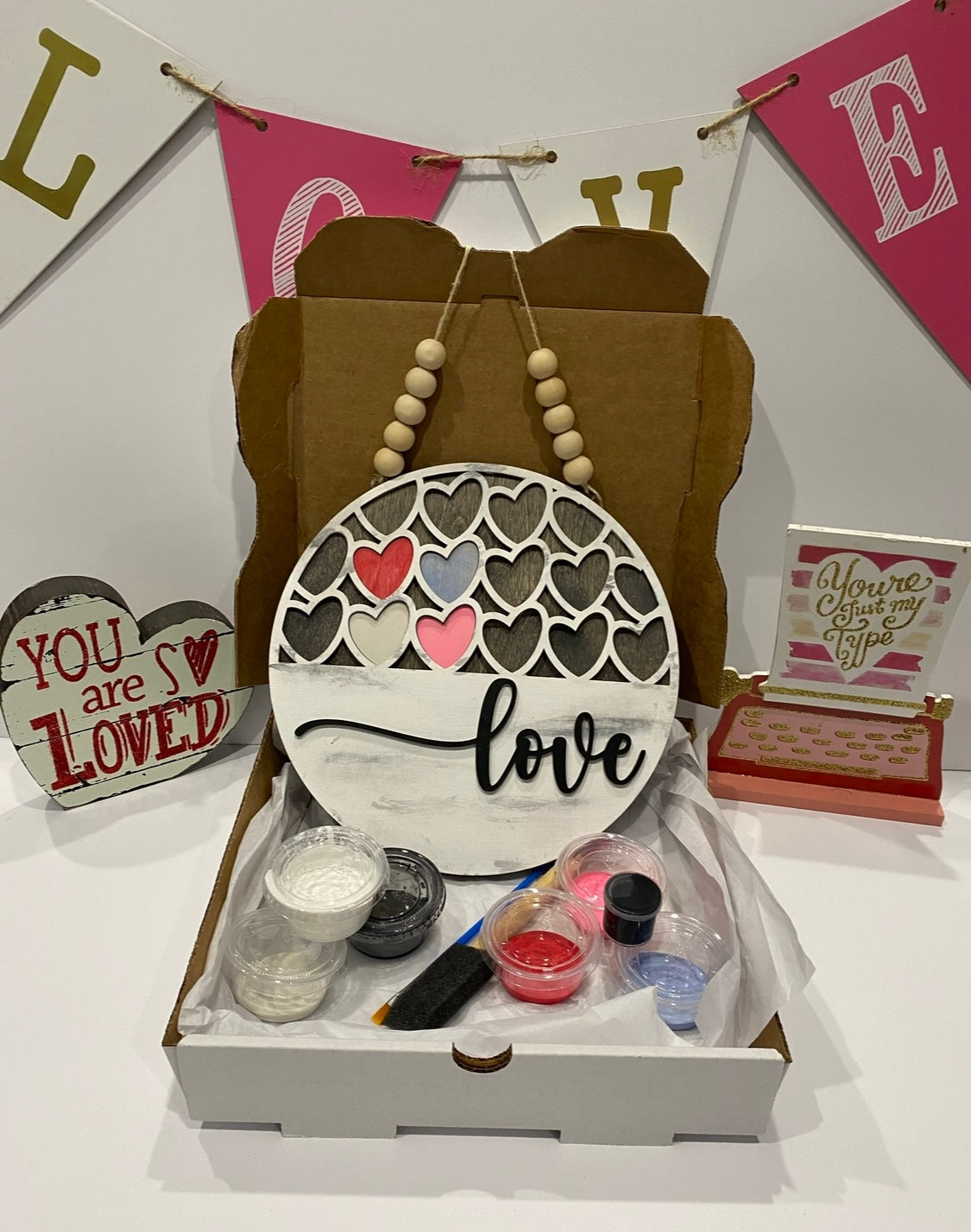 DIY Valentine Craft Kit – C3 Custom Creations By Chantel